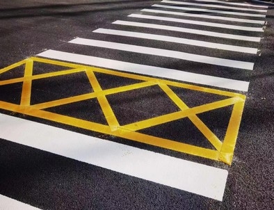 周口周口园区交通标线施工